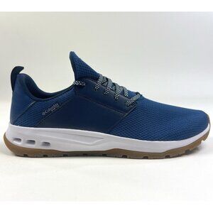 Columbia Crystal Springs PFG Mens Lace Up Blue White Shoes Fishing YM7820-469